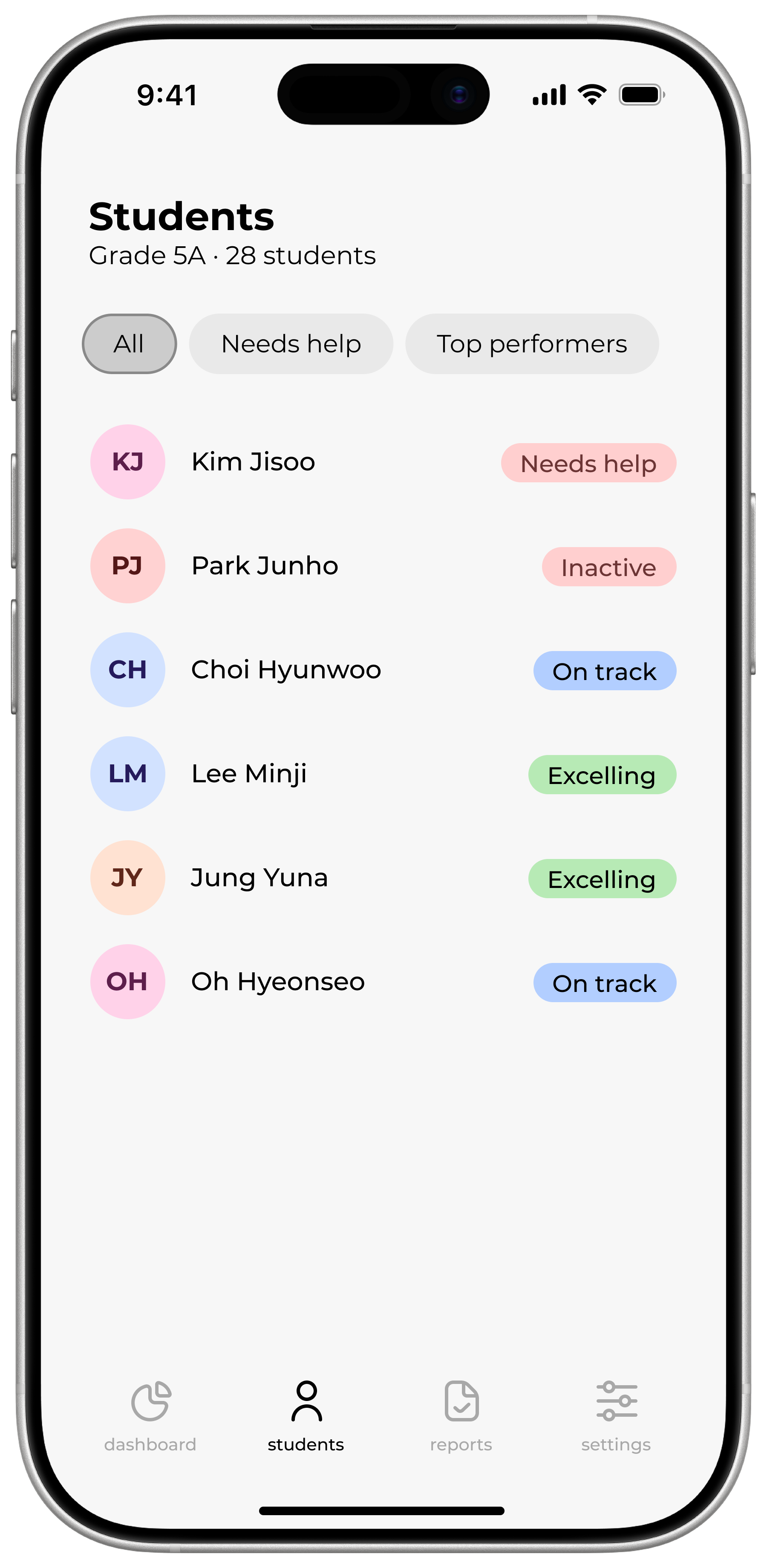 App mockup