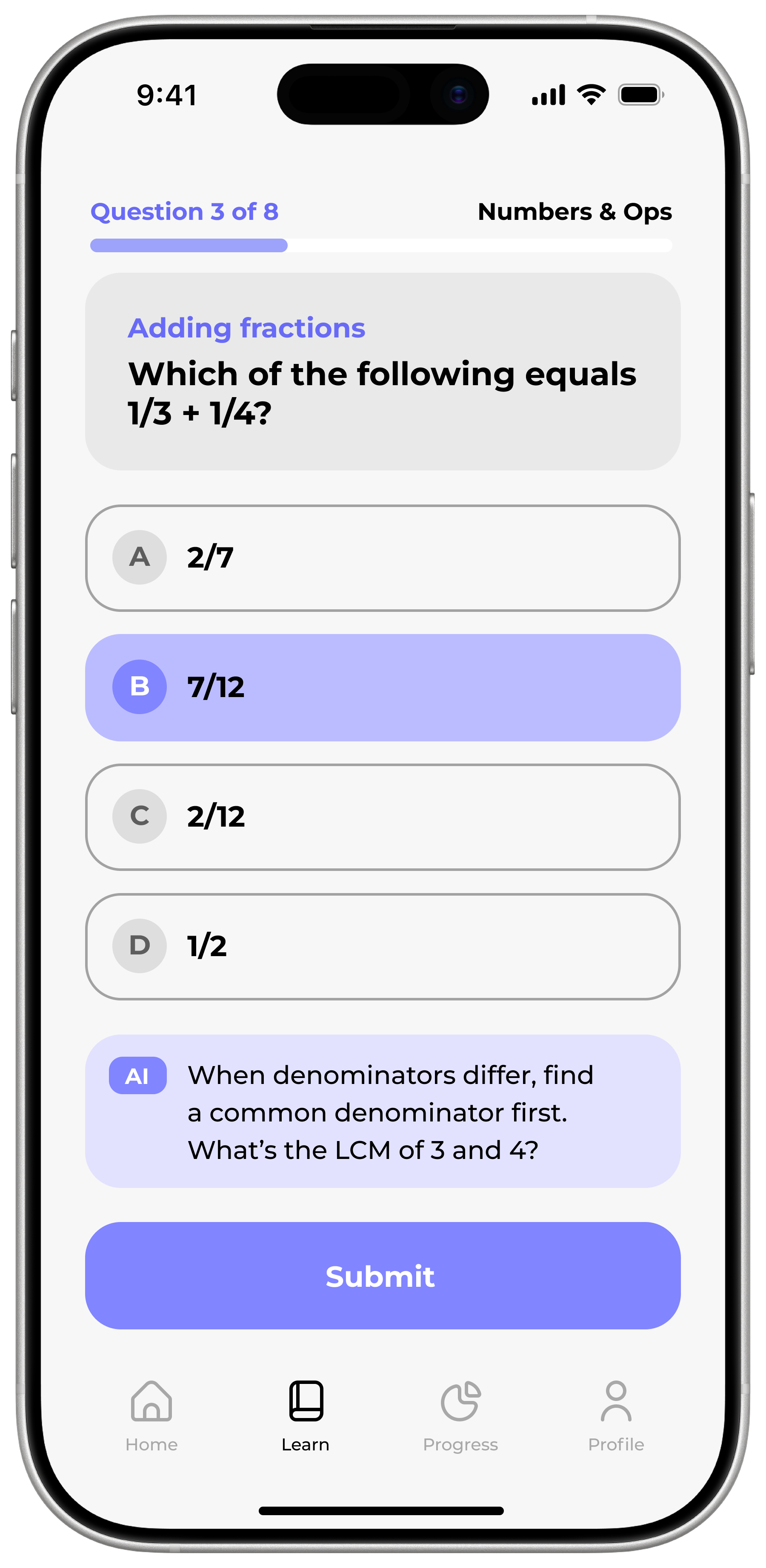 App mockup